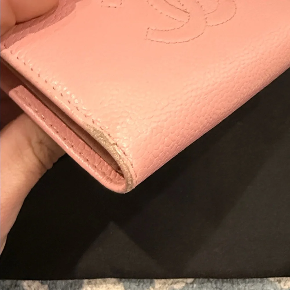 Chanel Blush Pink Leather Wallet - Picture 9 of 13